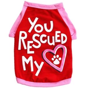 Puppy Clothes You rescued my heart
